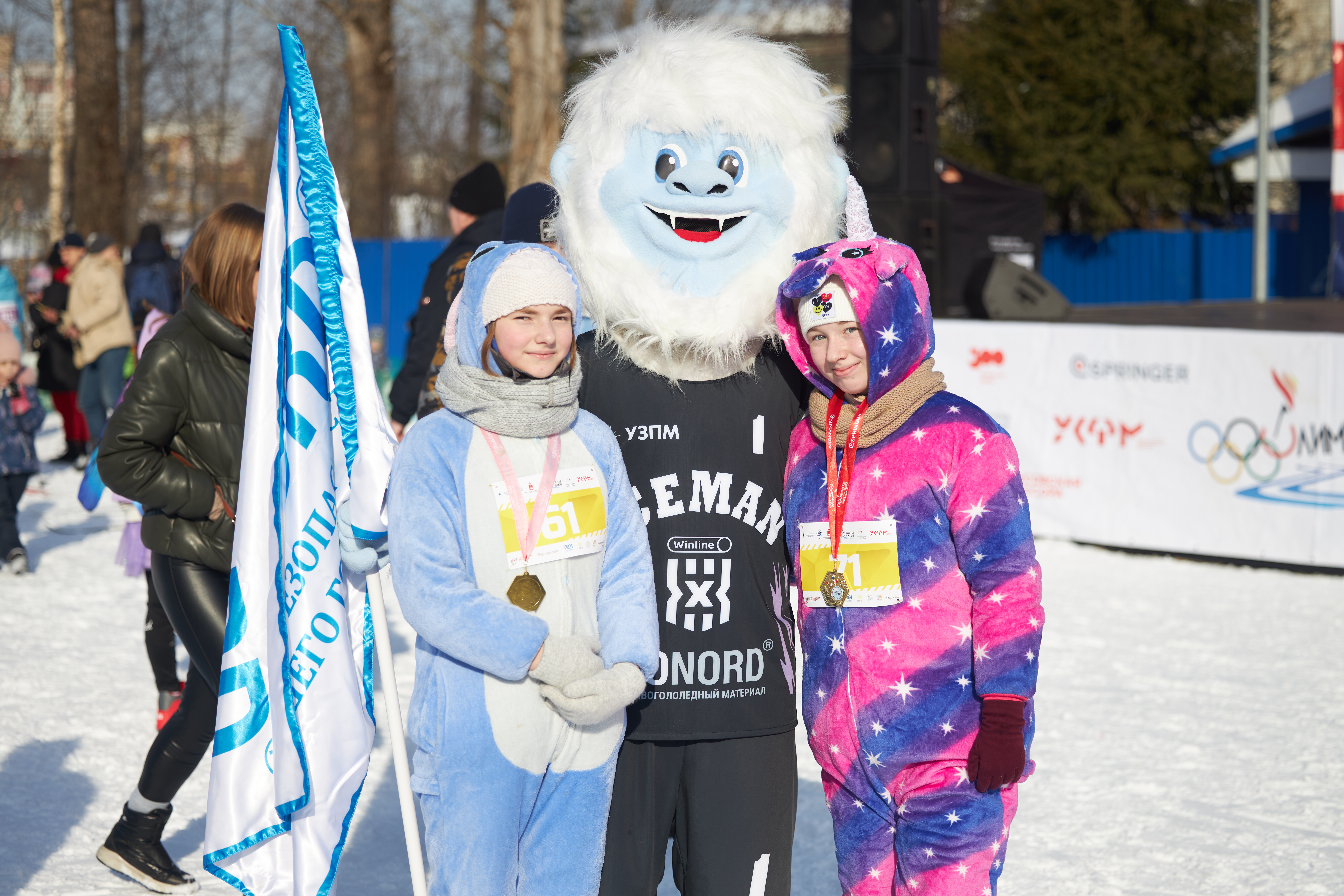 Команда Bionord вышла на юбилейный благотворительный зимний старт «Олимпийская лыжня», рис. 5