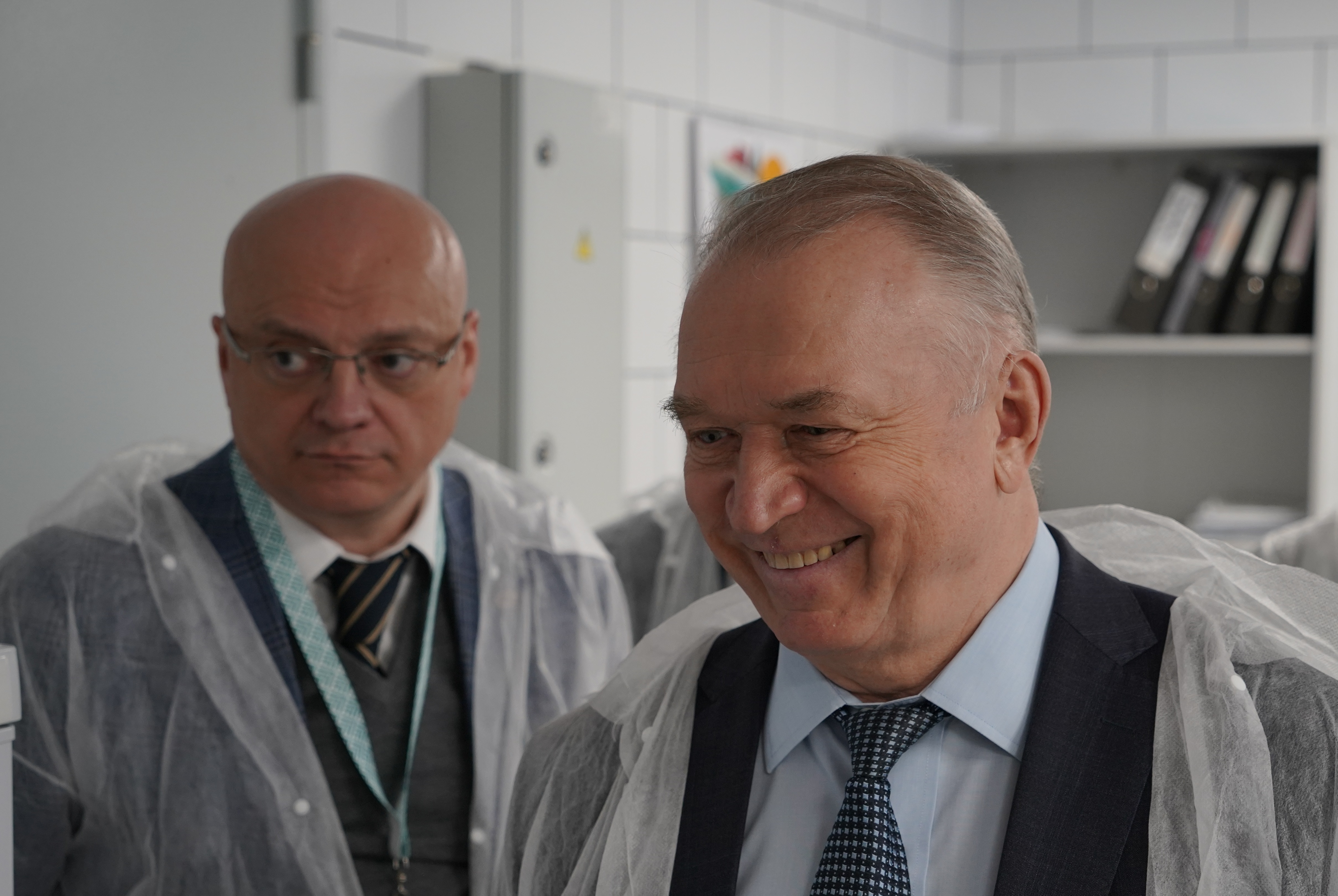 Президент ТПП РФ Сергей Катырин посетил лабораторию НИЦ «СОЮЗЭКСПЕРТИЗА» в Долгопрудном