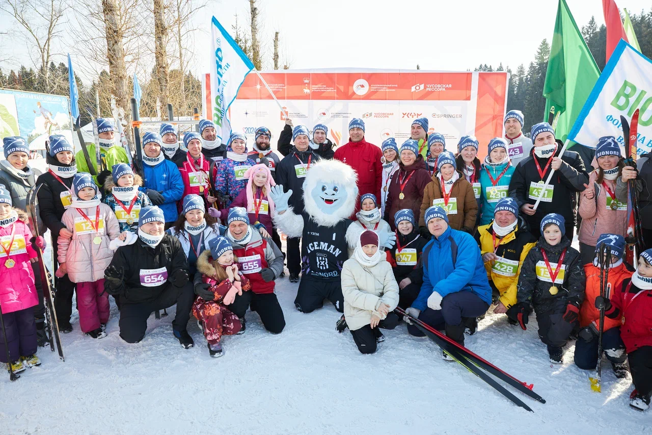 Команда Bionord вышла на юбилейный благотворительный зимний старт «Олимпийская лыжня», рис. 2